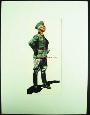 Wehrmacht/ Original Drawing Mixed Media